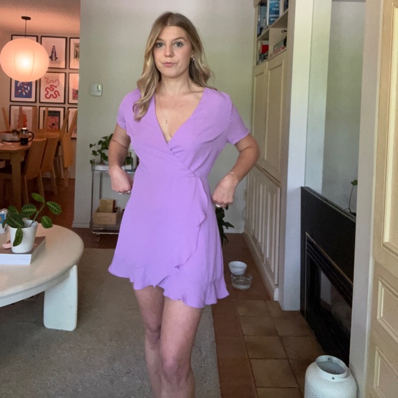 Purple dress - never worn - Picture 3 of 3